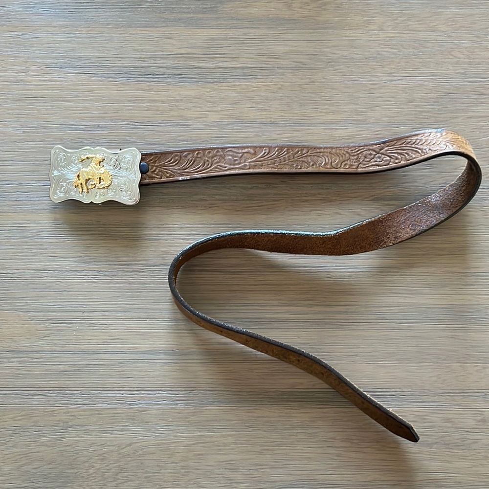 Vintage cowboy belt